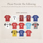 Personalised Football Father’s Day T Shirt, thumbnail 2 of 8