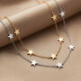 Gold Or Silver Solid Star Charm Necklace, thumbnail 4 of 8