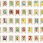 Wooden Animal ' Bunting Letters', thumbnail 3 of 4