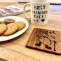 Engraved Coasters With Child's Drawing, thumbnail 7 of 10