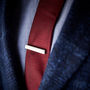 Stainless Steel Tie Bar With Personalised Pouch, thumbnail 5 of 5