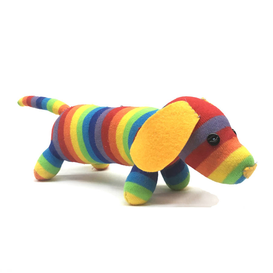 sock sausage dog craft kit by sock creatures