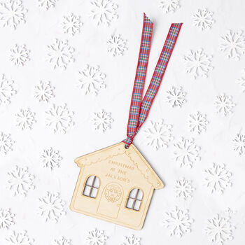 Personalised Family And Home Christmas Decoration, 3 of 6
