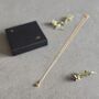 June Birthstone Alexandrite Gold Plated Necklace, thumbnail 4 of 8