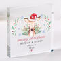 Merry Christmas Acrylic Plaque Gift For Mummy And Daddy, thumbnail 3 of 6