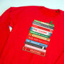Funny Literary Christmas Jumper, thumbnail 5 of 6