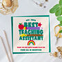 Thank You Teaching Assistant Card, thumbnail 3 of 3