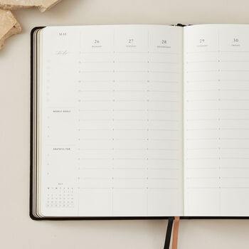 2025 Weekly Planner Black, 9 of 12