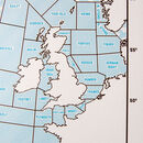 Uk Shipping Forecast Print By Kate And The Ink | notonthehighstreet.com