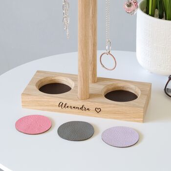 Personalised Earring Stand And Jewellery Hanger, 8 of 10