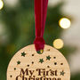 Personalised 'I Believe' Christmas Wooden Decoration, thumbnail 3 of 4