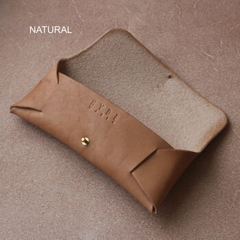 Personalised Leather Glasses Case, 4 of 11