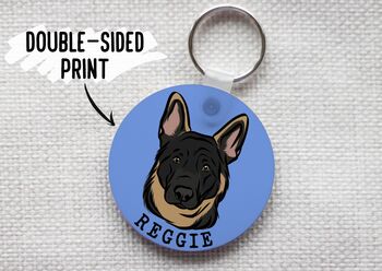 German Shepherd Keyring, 2 of 4