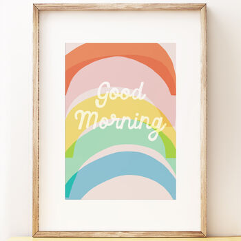 Rainbow Morning Art Print, 2 of 4