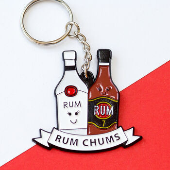'Rum Chums' Rum Friendship Keyring, 2 of 6