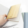 Personalised Bamboo And Stone Paper Notebook, thumbnail 4 of 6