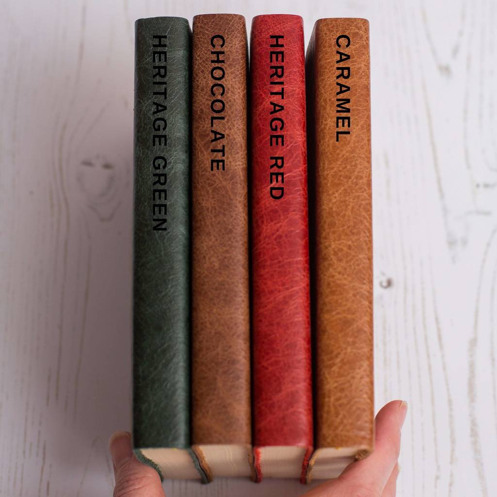 Personalised 2019 Leather Diaries By The Leather Diary And Leather