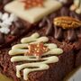 Festive Chocolate Truffle Cake Nine Piece Gifting, thumbnail 5 of 7