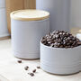 Neutral Grey Ceramic Storage Canister, thumbnail 4 of 5