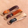 Handmade Leather Key Fob With Personalisation, thumbnail 1 of 9