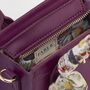 Floral Engravings Mini Plum Tote, thumbnail 5 of 7
