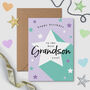 Rockstar Grandson Birthday Card, thumbnail 1 of 2