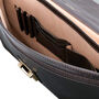 Personalised Men's Classic Leather Briefcase 'Paolo2', thumbnail 9 of 12
