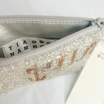 Handmade Beaded Purse | Tequila $, 2 of 3