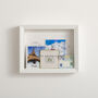 Personalised Three Globe Travel Memory Frame, thumbnail 3 of 10