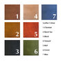 Personalised Bespoke Leather Bifold Wallet Six Slots, thumbnail 3 of 11