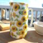 Large Jug In Sunflower Design, thumbnail 9 of 9