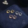 Sterling Silver Claddagh Hoop Earrings, thumbnail 7 of 12
