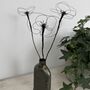 Three Handmade Fine Wire Poppy Flowers, thumbnail 1 of 8