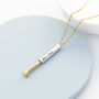 Personalised Round Hidden Message Capsule Necklace, thumbnail 3 of 5