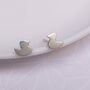 Silver Duck Stud Earrings, thumbnail 2 of 6