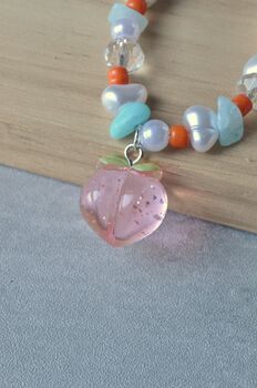 Handcrafted Gemstone Necklaces With 3D Pendants, 3 of 6
