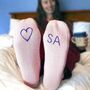 Personalised Women's Bed Socks, thumbnail 1 of 9