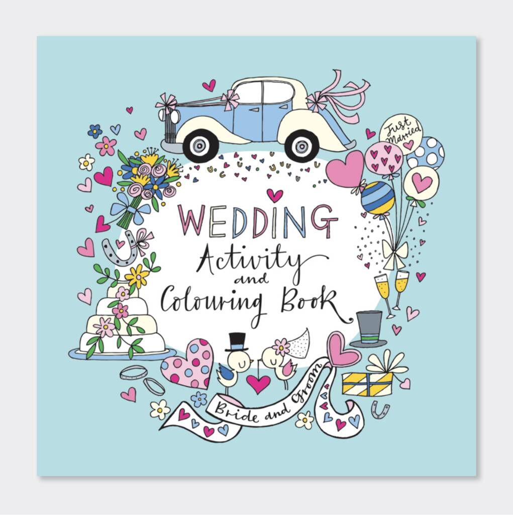Kids Wedding Colouring And Activity Book, Kids Favour, 1 of 3