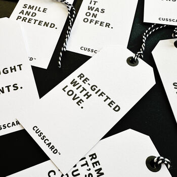 Funny Rude Gift Tags – Pack Of 10, 2 of 3