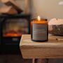 Cedarwood And Crackling Embers Candle, thumbnail 1 of 4