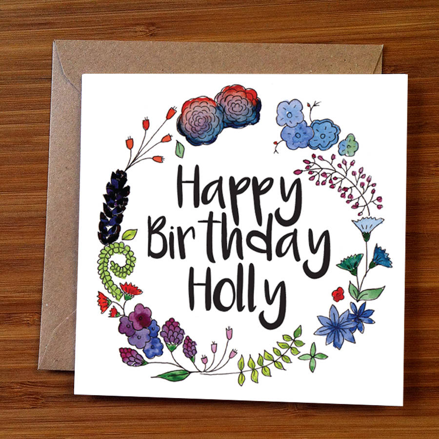 Fantastic Free Floral Birthday Card Printable Allfreepapercrafts Com ...