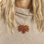 Canadian Maple Real Leaf Necklace, thumbnail 7 of 12