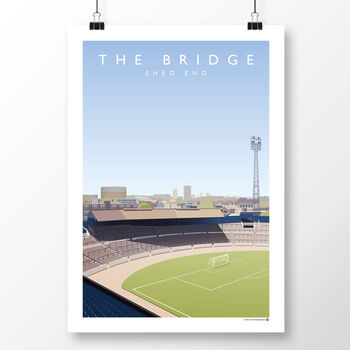 Chelsea Fc Stamford Bridge Shed End Poster, 5 of 9