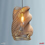 Zooki 31 'Tapio' Wooden Pendant Light, thumbnail 2 of 9