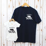 Father's Day Daddy Bear And Baby Matching T Shirt Set, thumbnail 1 of 5