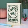 Personalised 6th Birthday Card Papercut Woodland Design, thumbnail 6 of 7