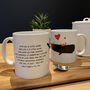 Weird Love, Personalised Valentine's Day Mug, thumbnail 3 of 5