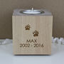 Pet Memorial Tea Light Candle Holder, thumbnail 3 of 5