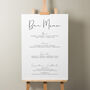 Delicate Wedding Sweet Station Sign 'Olivia', thumbnail 4 of 9