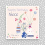 Happy Birthday Niece Greeting Card, thumbnail 1 of 3